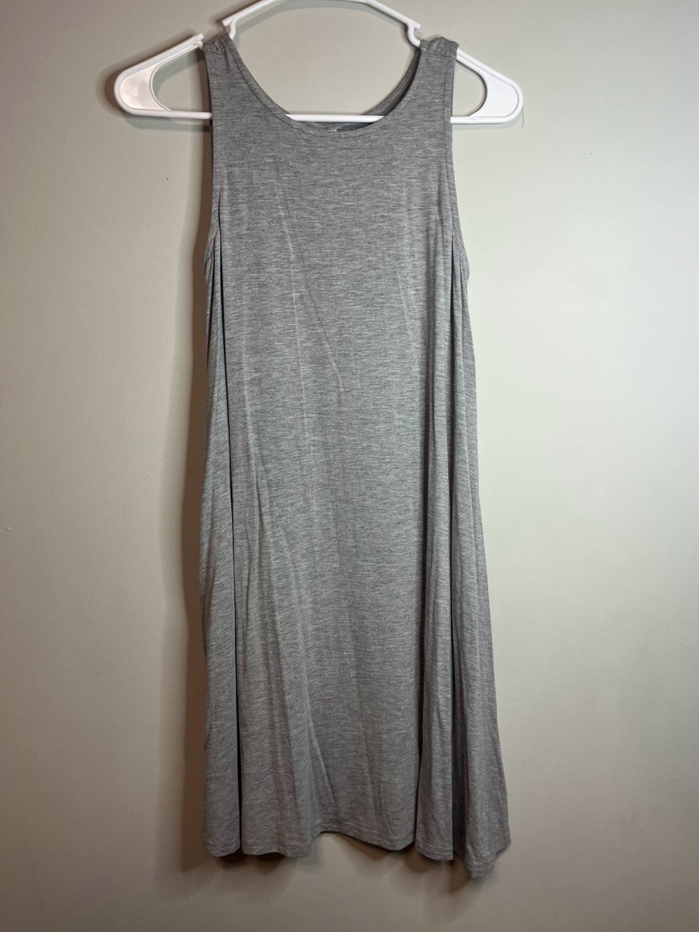 Old navy tank dress Women's Casual Grey Swing Skirt small